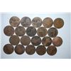 Image 1 : Great Britain One Penny Foreign Coin; Various Dates & Conditions; Lot of 20; EST. $25-30