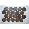 Image 1 : Great Britain One Penny Foreign Coin; Various Dates & Conditions; Lot of 20; EST. $25-30