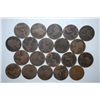Image 2 : Great Britain One Penny Foreign Coin; Various Dates & Conditions; Lot of 20; EST. $25-30