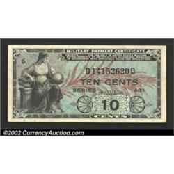 Military Payment Certificate Series 481 10¢, XF+....