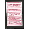 Image 2 : Cuba Banco Nacional de Cuba Foreign Exchange Certificates, Series A. A complete set of 1, 3, 5, 10,.