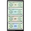 Image 1 : Cuba Banco Nacional de Cuba Foreign Exchange Certificates, Series B. A set of 1, 5, 10, and 20 pesos