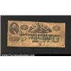 1862 $2 Personification of South Striking Down Union in center; J.P. Benjamin on left; "2" and "TWO"