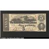 1863 $5 State Capitol at Richmond, VA in center; C.G. Memminger on right, T-60, XF, CC....