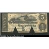 1863 $5 State Capitol at Richmond, VA in center; C.G. Memminger on right, T-60, VF, COC....