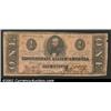1863 $1 Clement C. Clay, T-62, VF. Some minor damage is present on each side....