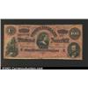 1864 $100 Lucy Pickens in center; Two Soldiers on left; George W. Randolph on right, T-65, VF-XF....