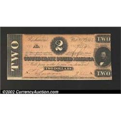 1864 $2 Judah P. Benjamin, T-70, CU....