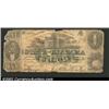 Image 1 : 1863 $1 State of Alabama, Montgomery, AL, Cr. 1, Good-VG....