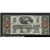 Image 1 : 18-- $5 Hagerstown Bank, Hagerstown, MD, CU. This is a replica note on thick, stiff paper....