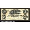 Image 1 : 1854 $2 Bank of Washtenaw, Ann Arbor, MI, Fine-VF....