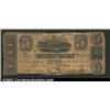 Image 1 : 1837 $5 Watervliet Bank, West Troy, NY, Good-VG....