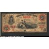 Image 1 : 1860 $5 Miners & Planters Bank, Murphy, NC, Fine....