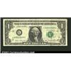 Image 1 : 1981-A $1 Federal Reserve Note, Fr-1912-L, VF. This note circulated for a while before the error on.