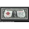 Image 1 : 1928 $1 Legal Tender Note, Fr-1500, Gem CU. A lovely Legal Tender Ace with great embossing and excel