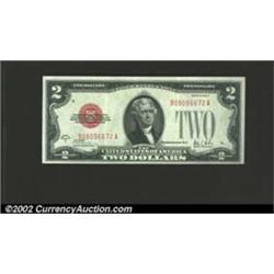 1928B $2 Legal Tender Note, Fr-1503, XF+. A nice example of this scarcer series. Two vertical folds.