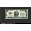 Image 1 : 1928B $2 Legal Tender Note, Fr-1503, XF+. A nice example of this scarcer series. Two vertical folds.