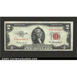 1953A $2 Legal Tender Note, Fr-1510, Choice AU....