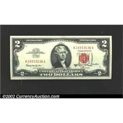 Courtesy Autographed 1963A $2 Legal Tender Note, Fr-1514, Gem CU. Signed by Henry H. Fowler....