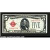 Image 1 : 1928B $5 Legal Tender Note, Fr-1527, AU....