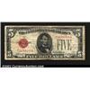 Image 1 : 1928C $5 Legal Tender Note, Fr-1528, VG-Fine....