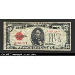 1928E $5 Legal Tender Note, Fr-1530, VF....