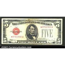 1928E $5 Legal Tender Note, Fr-1530*, Fine....