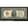 Image 1 : 1928F $5 Legal Tender Note, Fr-1531, Fine+....