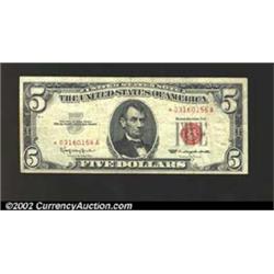 1963 $5 Legal Tender Note, Fr-1536*, VF....