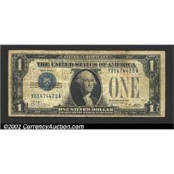 1928A $1 Silver Certificate, Fr-1601, VG-Fine....