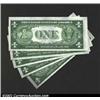 Image 2 : A Group of Five Consecutively Serial Numbered 1935A $1 Silver Certificates, Fr-1608, all grading Cho