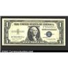 Image 1 : 1935G $1 No Motto Silver Certificate, Fr-1616, Gem CU. From the scarcer first B-J block printing....