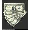 Image 1 : A group of five consecutively serial numbered 1957 $1 Silver Certificates, Fr-1619, all grading Gem.