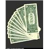 Image 2 : A group of (12) 1957A $1 Silver Certificates, Fr-1620, all grading Choice CU to Gem CU. 12 notes...