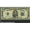 Image 1 : 1934C $5 Silver Certificate, Fr-1653*, VG-Fine....