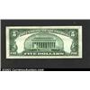 Image 2 : 1953 $5 Silver Certificate, Fr-1655, AU....