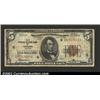 Image 1 : 1929 $5 Federal Reserve Bank Note, Fr-1850-G, Fine....