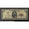 Image 1 : 1929 $5 Federal Reserve Bank Note, Fr-1850-G, Fine....