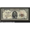 Image 1 : 1929 $5 Federal Reserve Bank Note, Fr-1850-J, Fine-VF....