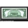 Image 2 : 1929 $5 Federal Reserve Bank Note, Fr-1850-K, Gem CU. A wonderful Gem with remarkable embossing and.