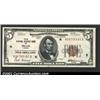 Image 1 : 1929 $5 Federal Reserve Bank Note, Fr-1850-K, Choice-Gem CU....