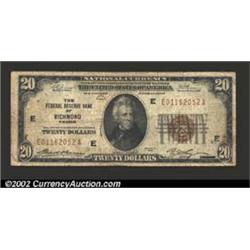 1929 $20 Federal Reserve Bank Note, Fr-1870-E, Fine....