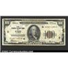 Image 2 : 1929 $100 Federal Reserve Bank Note, Fr-1890-G, VF. Some minor damage is visible on the right end of
