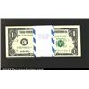 Image 1 : An original Star Note pack of 100 1995 $1 Federal Reserve Notes, Fr-1921-C*, Gem CU. 100 notes...