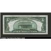 Image 2 : 1934 $5 Federal Reserve Note, Fr-1956-K, Gem CU....