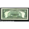 Image 2 : 1950 $5 Federal Reserve Note, Fr-1961-G, Gem CU....
