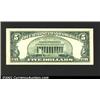 Image 2 : 1950-D $5 Federal Reserve Note, Fr-1965-K, Gem CU....