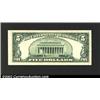 Image 2 : 1950-E $5 Federal Reserve Note, Fr-1966-G, Gem CU. A nice example of this scarcer issue....