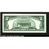 Image 2 : 1963-A $5 Federal Reserve Note, Fr-1968-I, Choice CU....