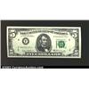 Image 1 : 1969-B $5 Federal Reserve Note, Fr-1971-F*, Gem CU. A very scarce Atlanta star note that catalogs fo